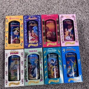 Burger King ‘94 Disney Cups - ALL 8! Never used